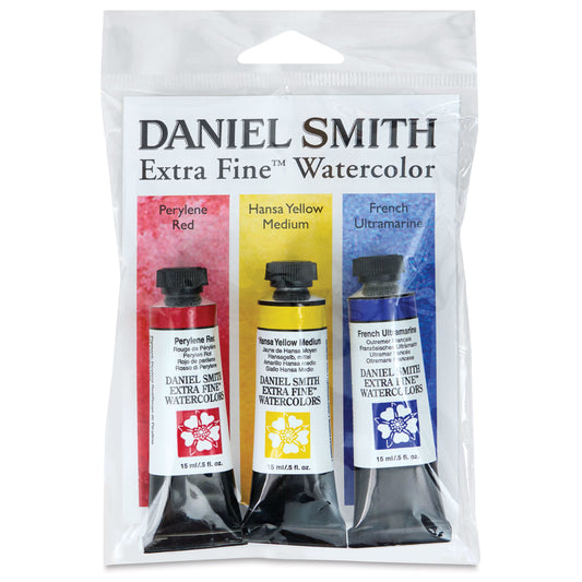 Daniel Smith Extra-Fine Watercolor 15ml - Set de 3 - Colores Primarios