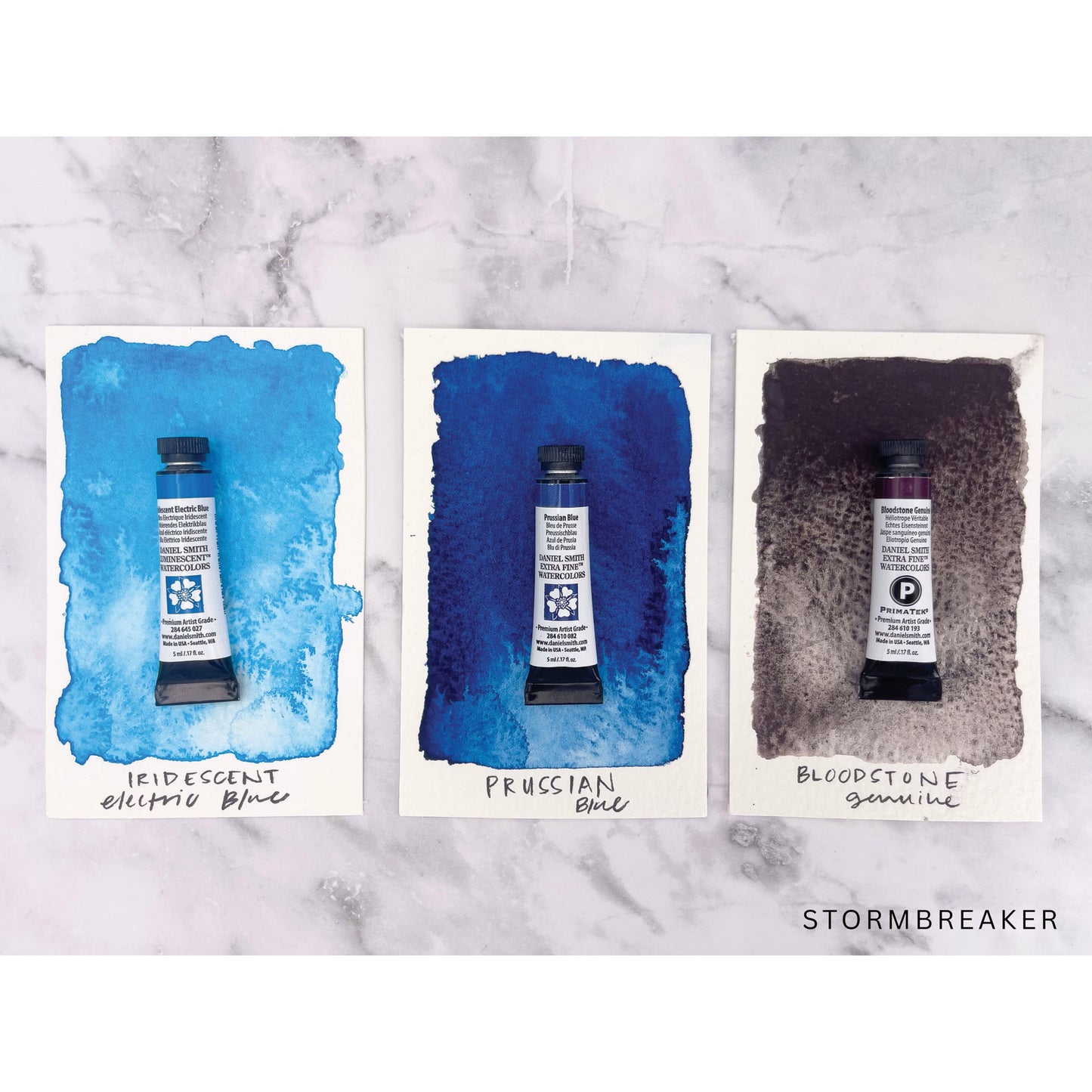 Daniel Smith Extra-Fine Watercolor 5ml - Set de 3 - Stormbreaker