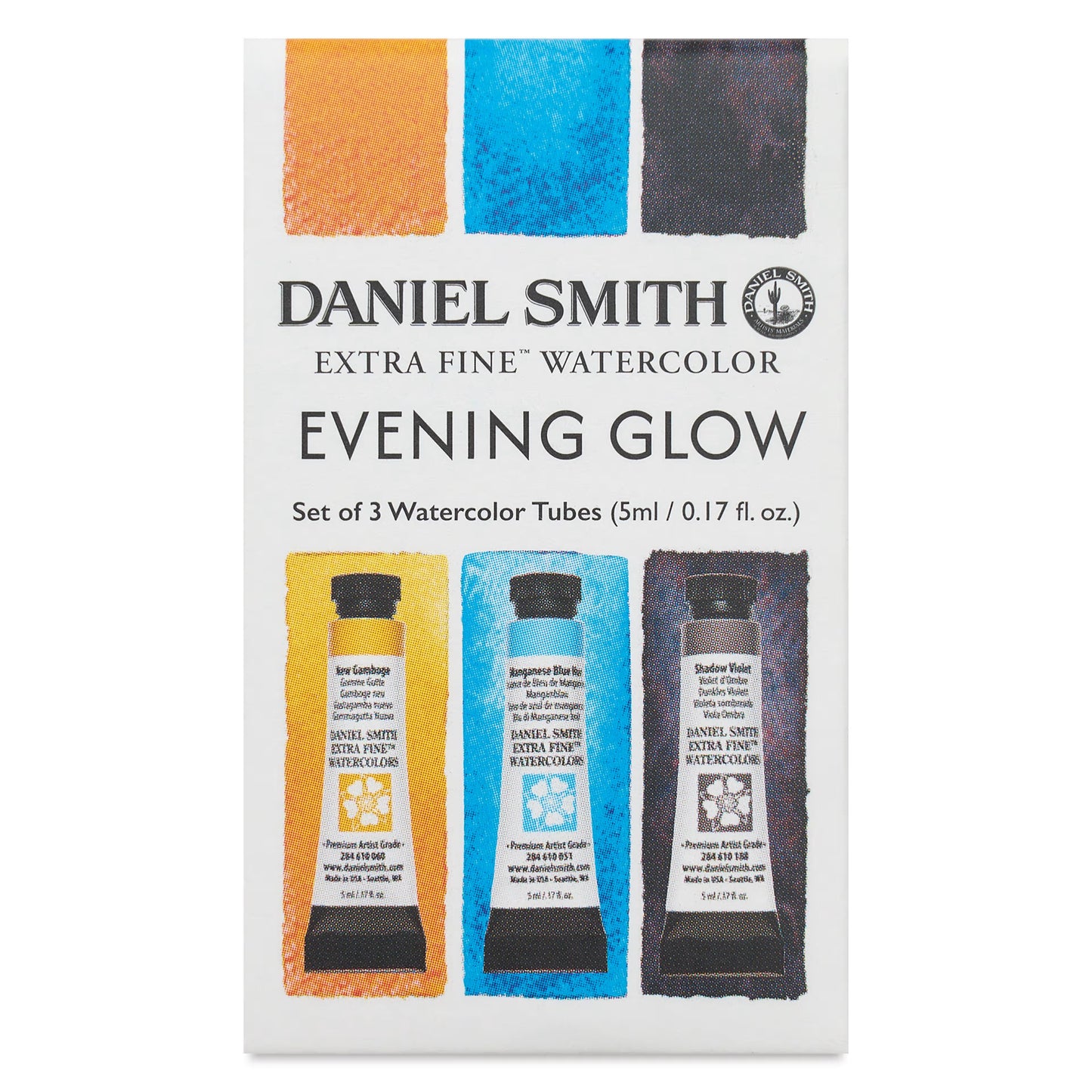 Daniel Smith Extra-Fine Watercolor 5ml - Set de 3 - Evening Glow