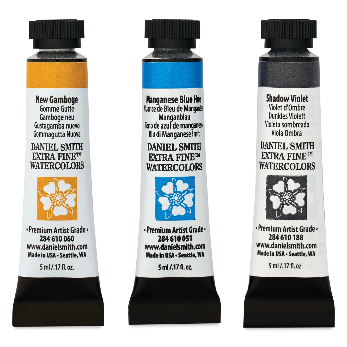 Daniel Smith Extra-Fine Watercolor 5ml - Set de 3 - Evening Glow