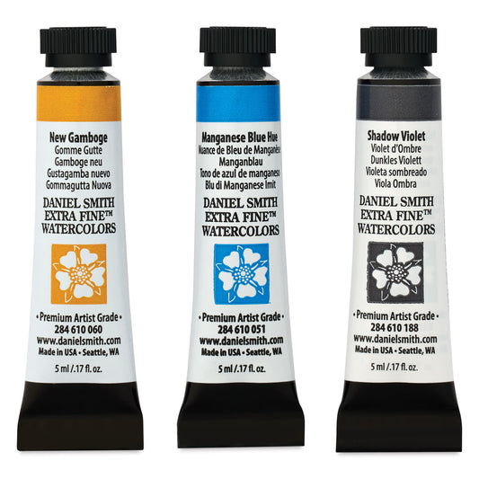 Daniel Smith Extra-Fine Watercolor 5ml - Set de 3 - Evening Glow