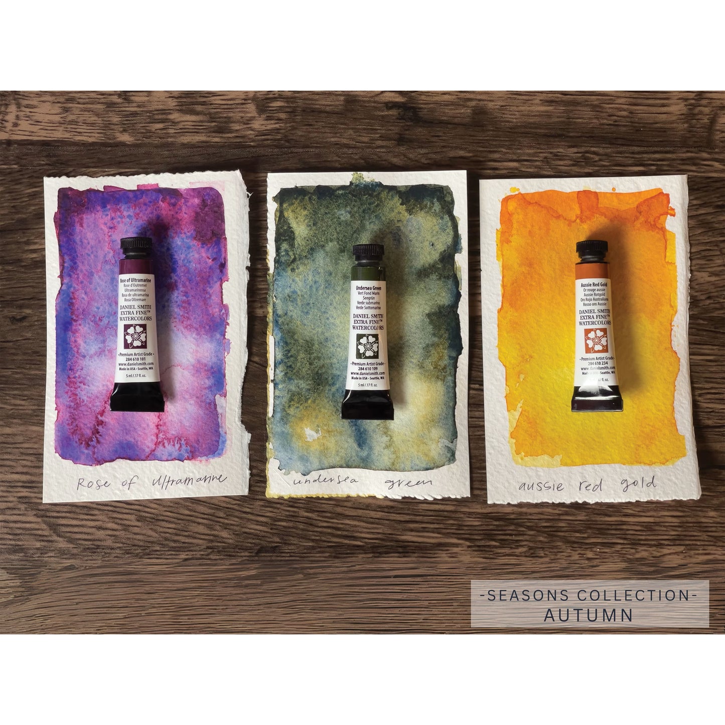 Daniel Smith Extra-Fine Watercolor 5ml - Set de 3 - Autumn Set