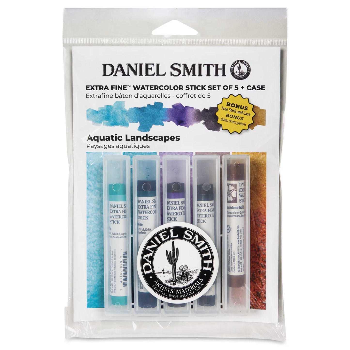 DANIEL SMITH - Extra-Fine Watercolor Stick Sets de 5