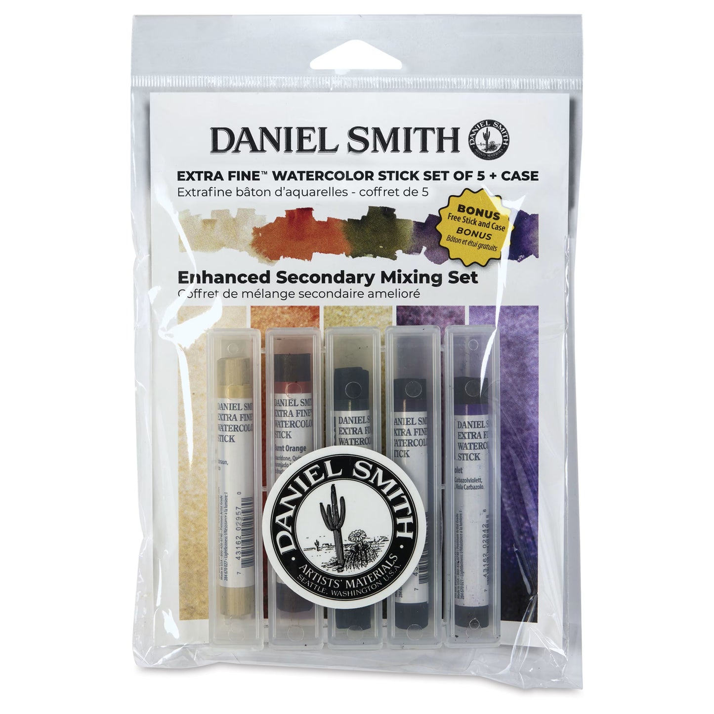DANIEL SMITH - Extra-Fine Watercolor Stick Sets de 5