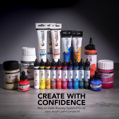 DALER ROWNEY - System3 Fluid Acrylic Introduction Set (Acrílico Fluído Set)