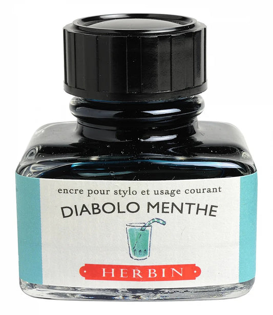 J. Herbin - Diabolo Menthe - Tinta Botella 30ml.