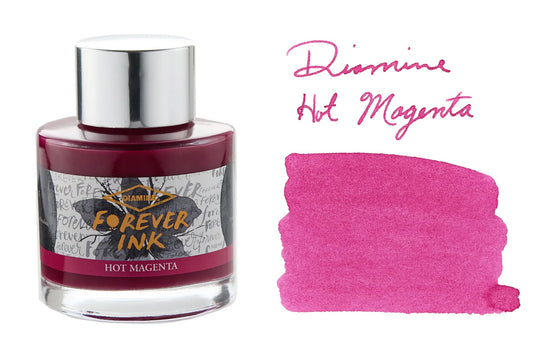 Diamine Forever Ink Hot Magenta- Botella 30 ml.