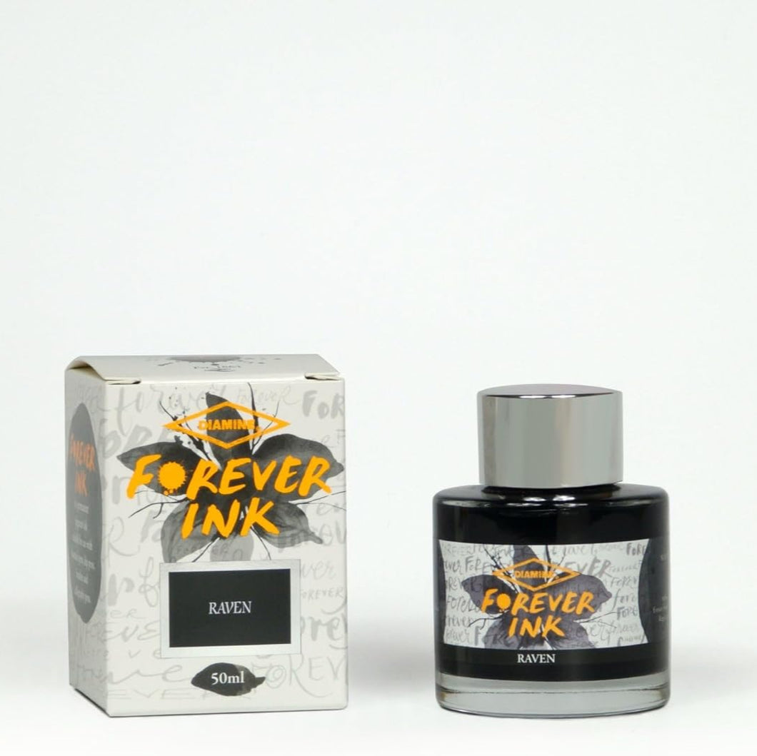Diamine Forever Ink Raven - Botella 30 ml.