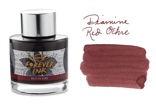 Diamine Forever Ink Red Ochre - Botella 30 ml.