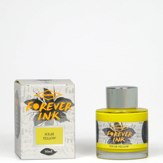 Diamine Forever Ink Solar Yellow - Botella 30 ml.