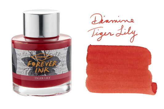 Diamine Forever Ink Tiger Lily - Botella 30 ml.