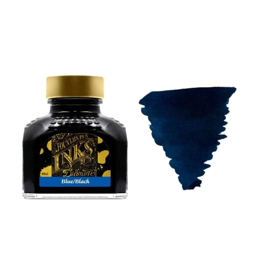 Diamine Blue Black - Botella 80ml.