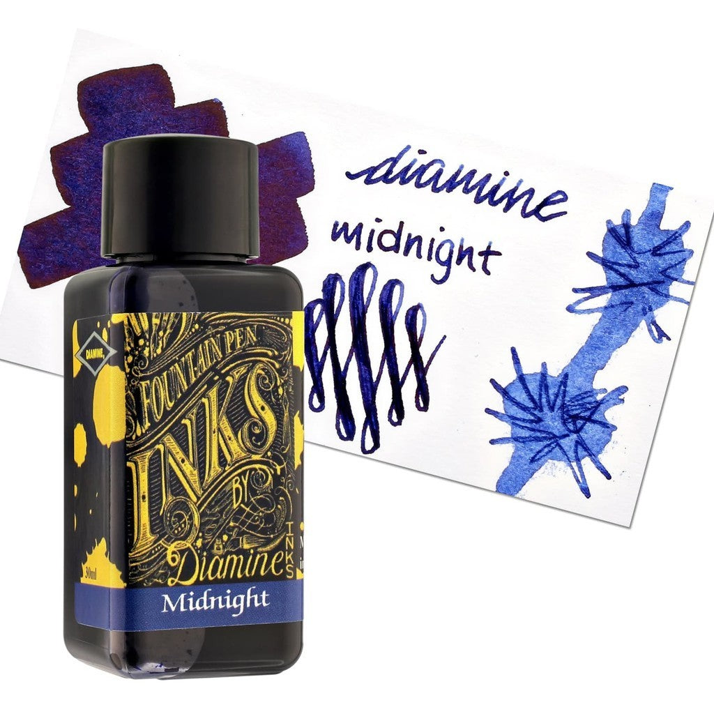 Diamine Midnight - Botella 30ml.