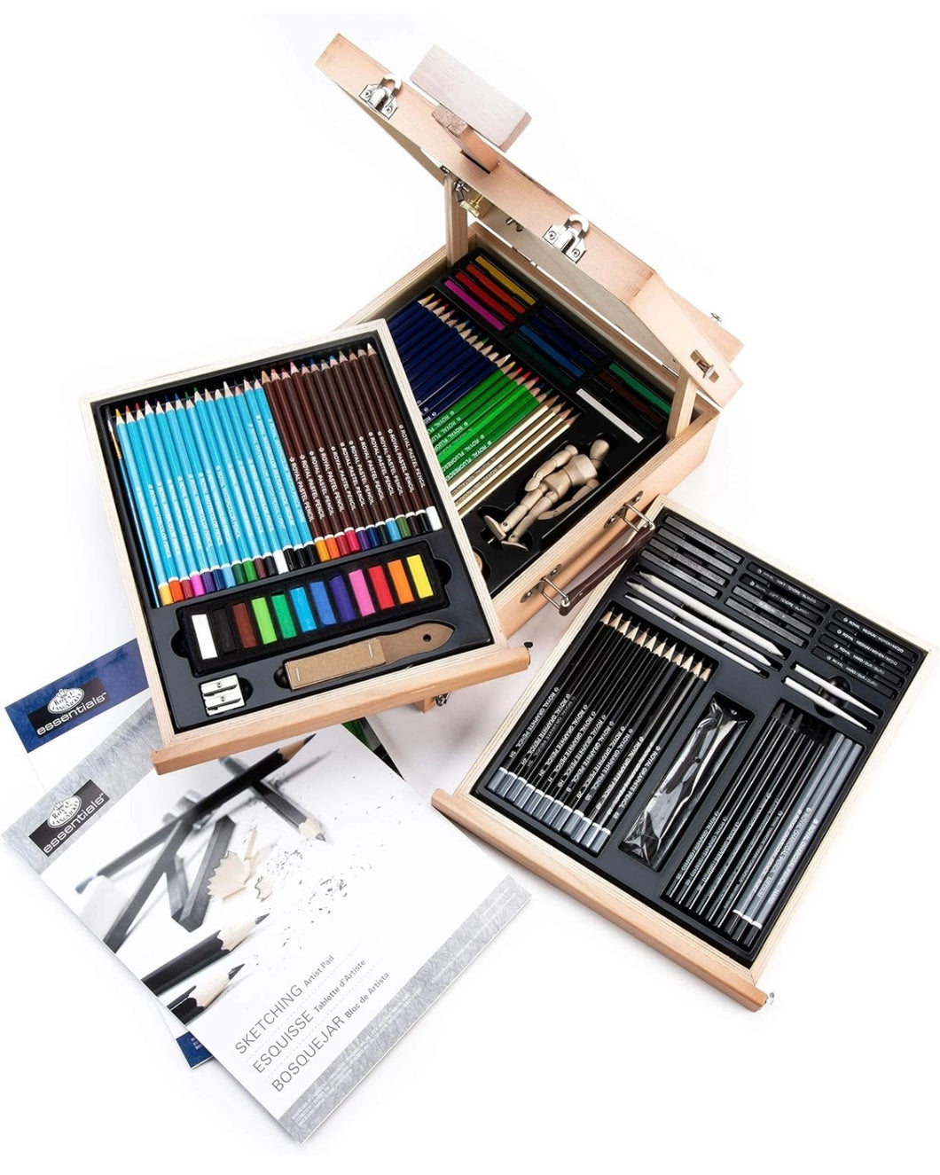 ROYAL BRUSH - Deluxe Sketch Easel Box Set