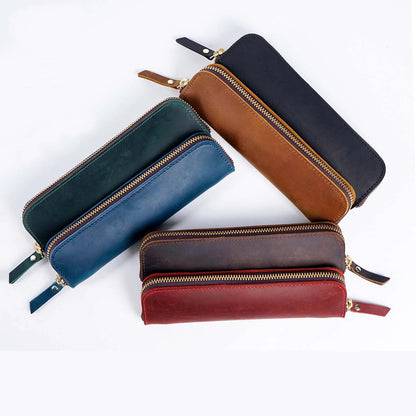 Estuche de Cuero para Bolígrafos