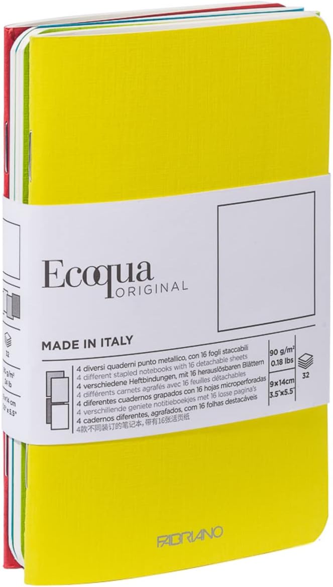 FABRIANO - EcoQua Original Pocket Notebook Sets - Cuadernos