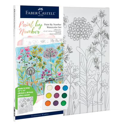FABER-CASTELL - Paint By Number Watercolor Sets