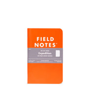 Cargar imagen en el visor de la galería, Field Notes - Expedition Waterproof Notebooks - Pack de 3 - 48 páginas
