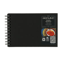 Cargar imagen en el visor de la galería, FABRIANO - Hard-Cover Spiral-Bound Drawing Books - Libretas de Dibujos con Papel Negro
