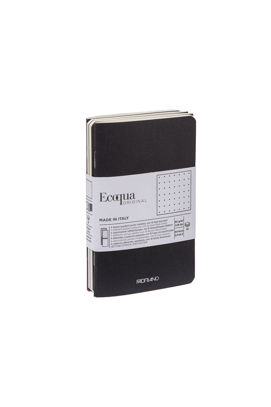 Fabriano EcoQua Original Pocket Notebook Sets - Cuadernos de Bolsillo