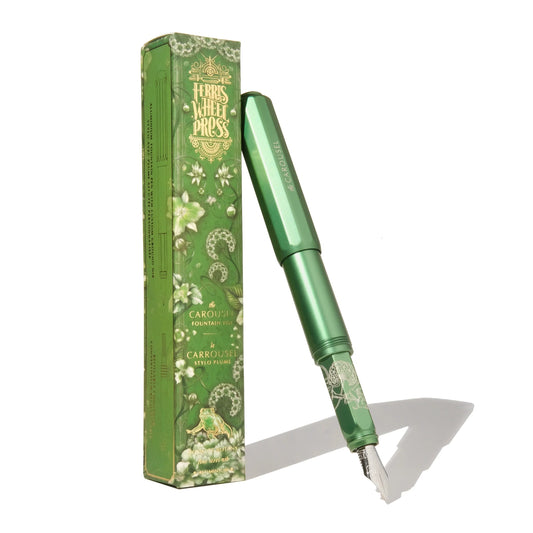 FERRIS WHEEL PRESS - Aluminum Carousel Fountain Pen - Book of Botany