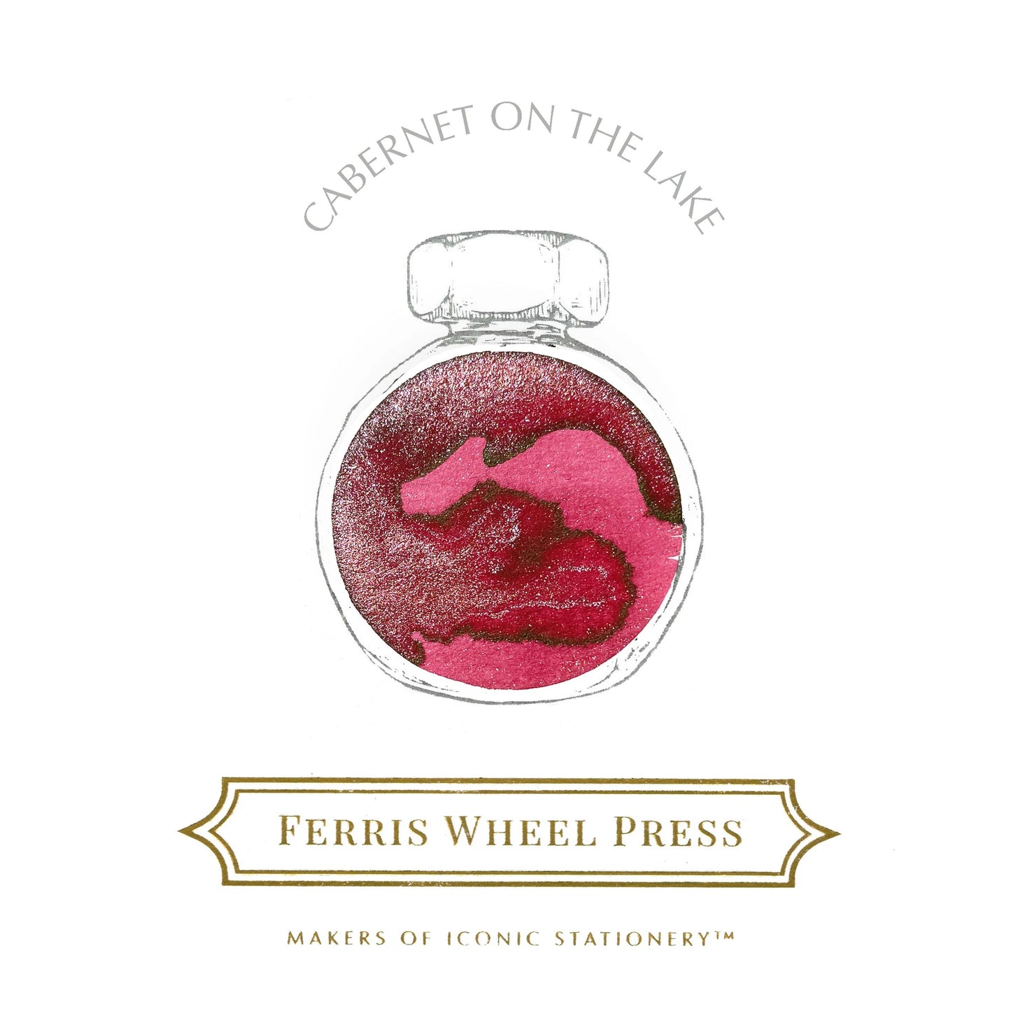 FERRIS WHEEL PRESS - Cabernet on the Lake Ink - 38ml.