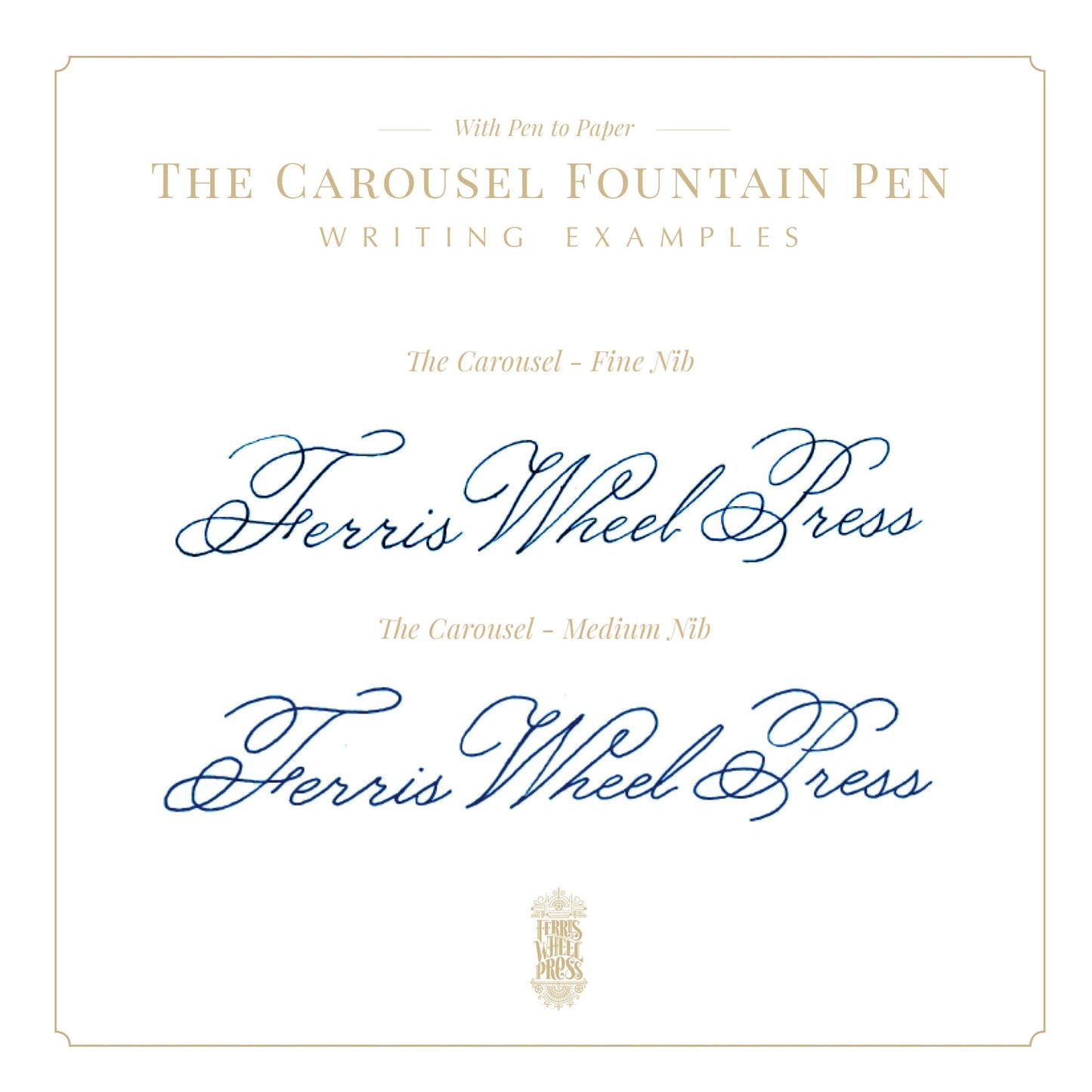 FERRIS WHEEL PRESS - The Carousel Fountain Pen