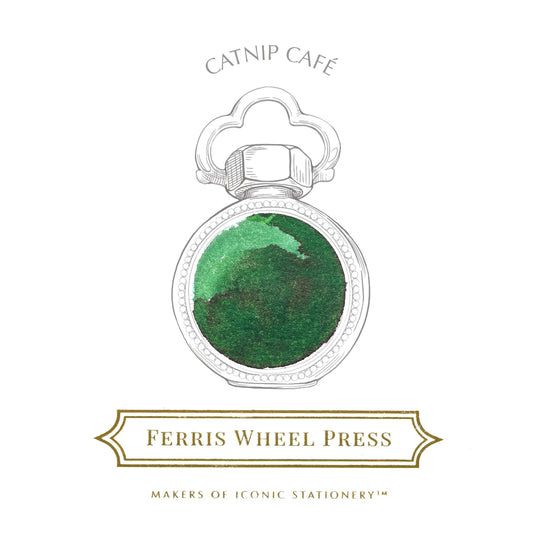 FERRIS WHEEL PRESS - Catnip Café Ink - 10ml.
