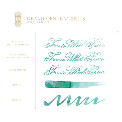 FERRIS WHEEL PRESS - Central Park Greens Ink - 38ml.