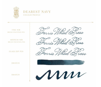 FERRIS WHEEL PRESS - Everyday Collection | Dearest Navy Ink