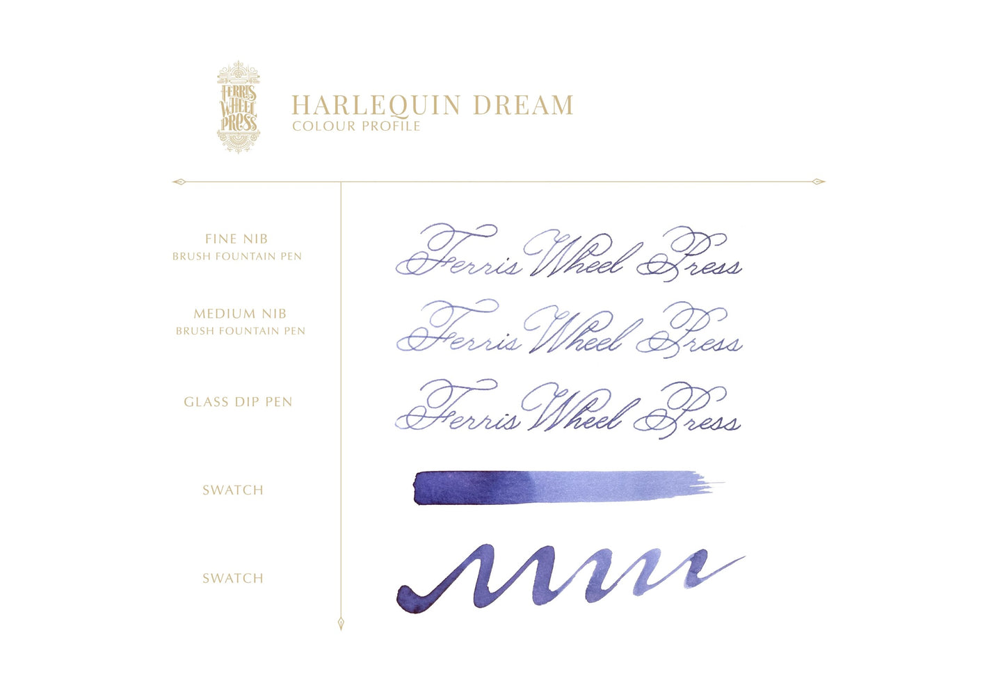 FERRIS WHEEL PRESS - Harlequin Dream Ink - 38ml.