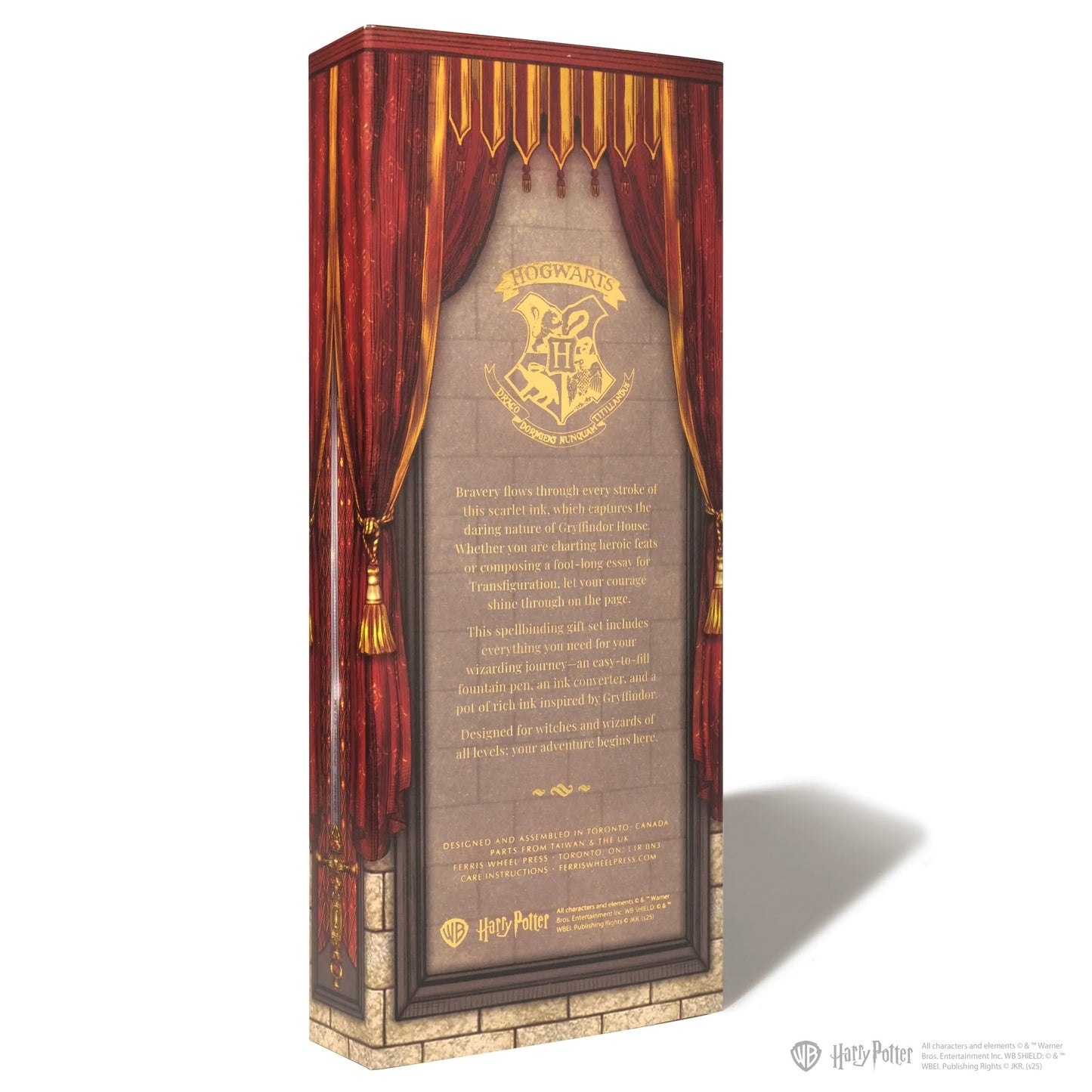Ferris Wheel Press - Carousel Fountain Pen and Ink Set | Harry Potter | Gryffindor