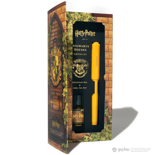 Ferris Wheel Press - Carousel Fountain Pen and Ink Set | Harry Potter | Hufflepuff