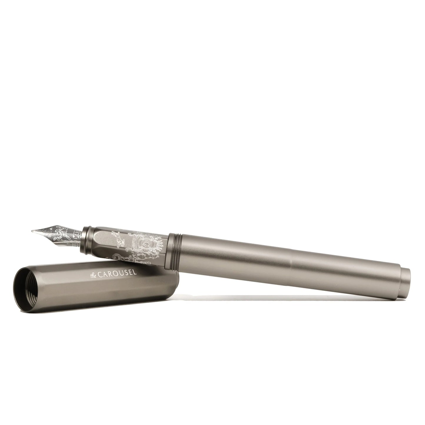 Ferris Wheel Press Aluminum Carousel Pluma Estilografica - Highland Smoke