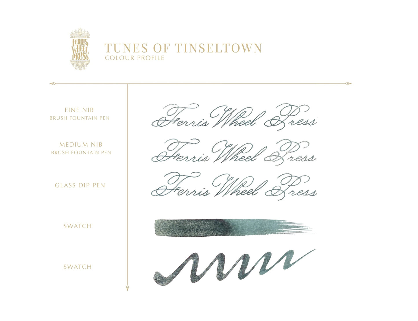 FERRIS WHEEL PRESS - Everyday Collection | Tunes of Tinseltown Ink