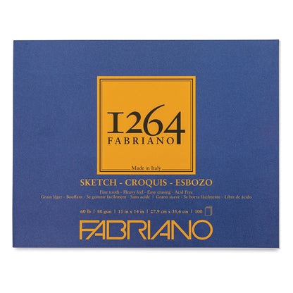FABRIANO - 1264 Sketch Pads (Libreta de Sketch 80GSM)