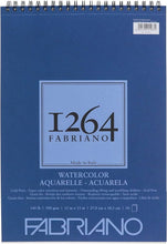 Load image into Gallery viewer, FABRIANO - 1264 Watercolor Pads (Libreta de Acuarela 300 GSM)
