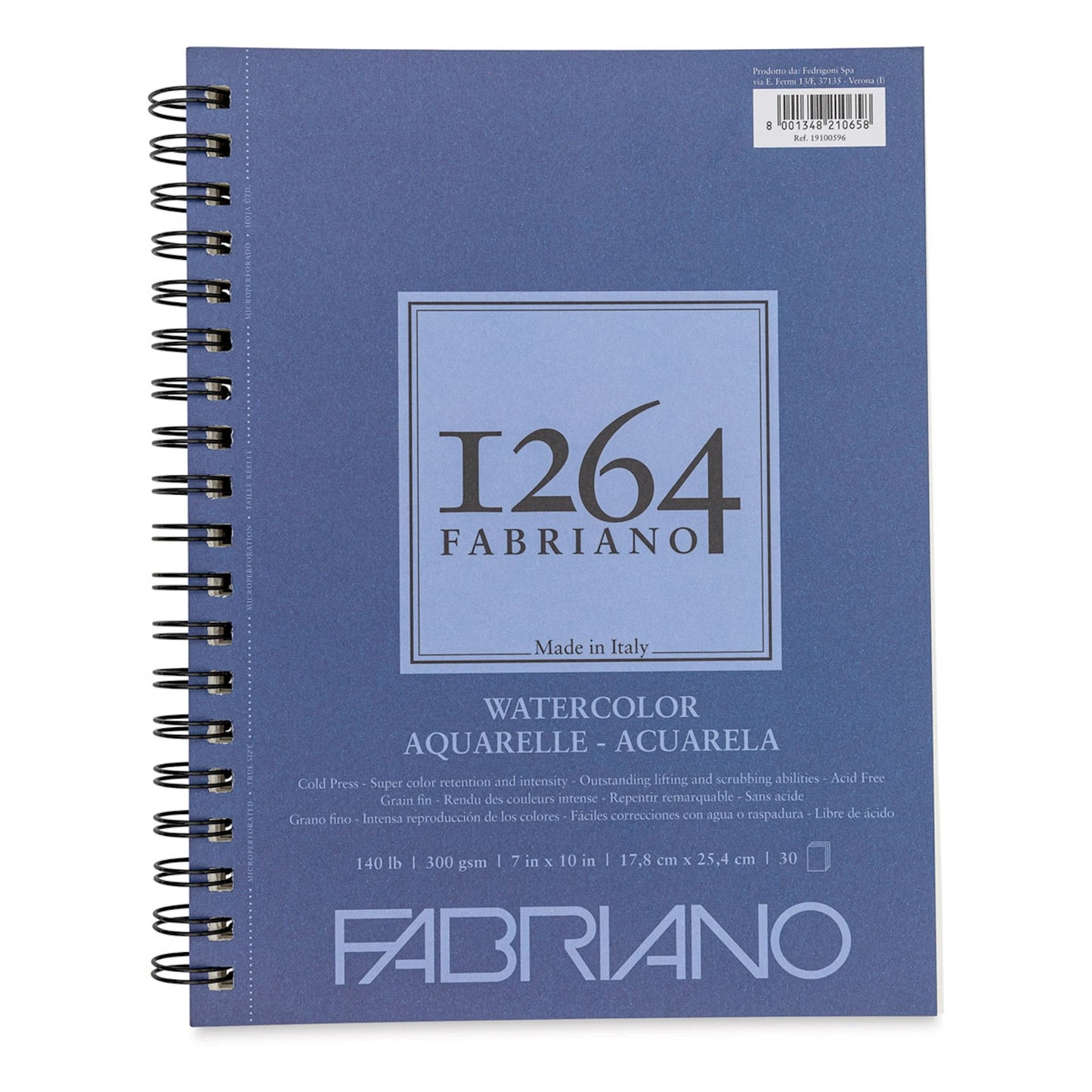 FABRIANO - 1264 Watercolor Pads (Watercolor Notebook 300 GSM)