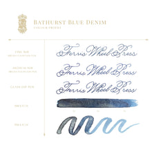 Load image into Gallery viewer, FERRIS WHEEL PRESS - Bathurst Blue Denim Ink - 38ml
