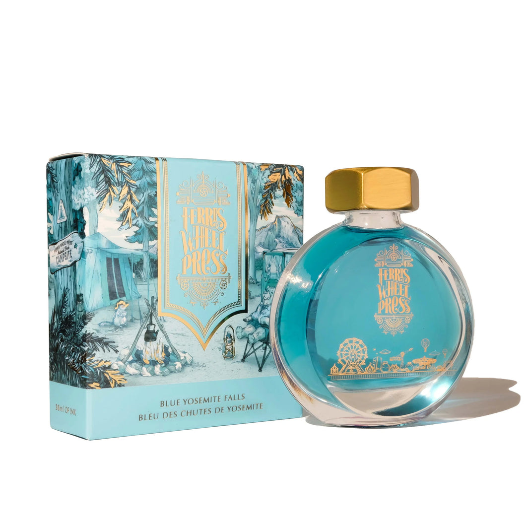 FERRIS WHEEL PRESS - Blue Yosemite Falls Ink - 38ml