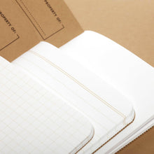 Cargar imagen en el visor de la galería, Field Notes Original Kraft Notebook - Pack de 3 - 48 páginas
