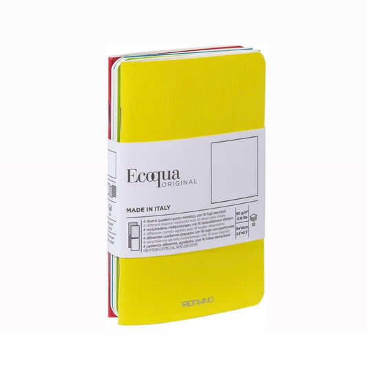 Fabriano EcoQua Original Pocket Notebook Sets - Cuadernos de Bolsillo