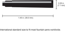 Cargar imagen en el visor de la galería, Monteverde Cartridges Cartucho Tinta Black - 6 unidades

