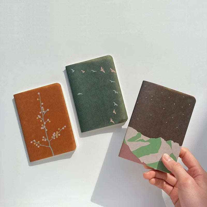 Yamamoto Paper - RO-BIKI NOTE - Mountain Night - Dotted Notebook