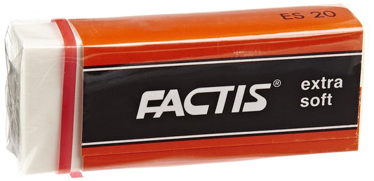 GENERAL PENCIL - Factis Extra-Soft White Vinyl Eraser Borrador
