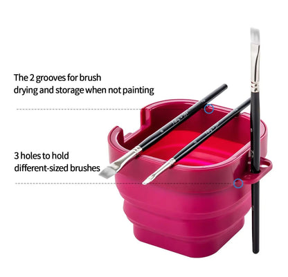 Paleta y Almacenamiento de Pintura . 16 compartimientos