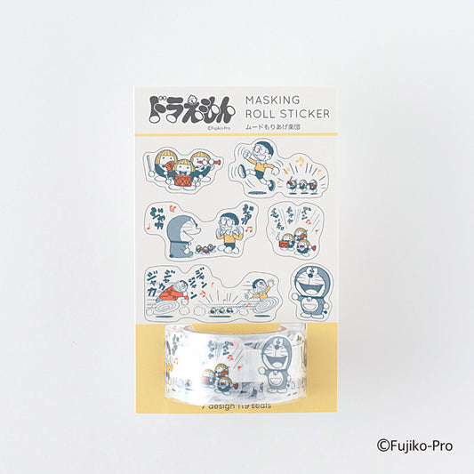 GREEN FLASH - Doraemon Roll Stickers (Pegatinas)