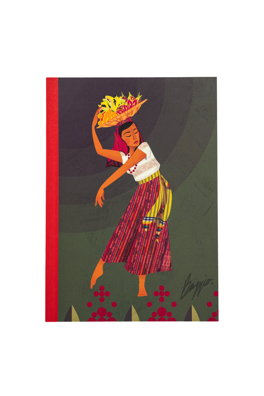Itoya ProFolio Oasis Notebook - Studio Spotlight Series "La Vendedora" - A5