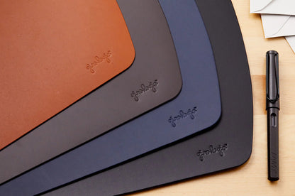 Girologio Writing Mat - Repurposed Leather