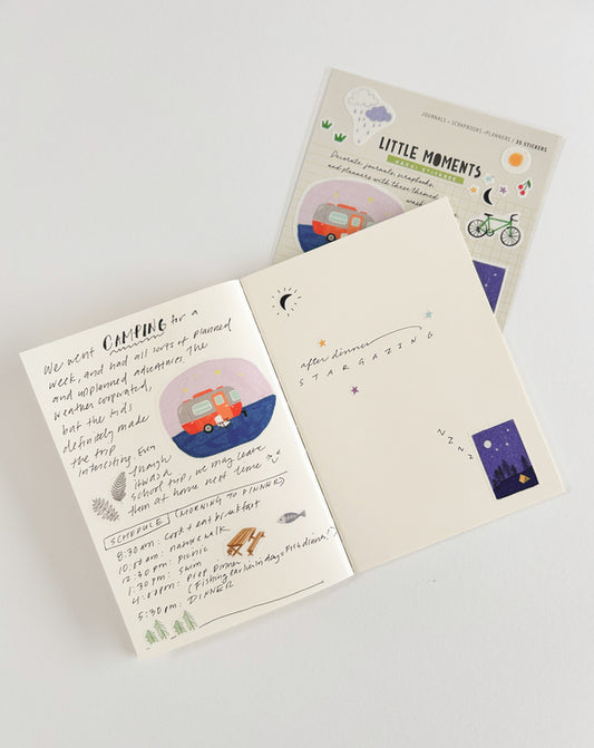 GIRL OF ALL WORK - Little Moment Washi Stickers - Outdoors